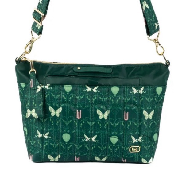 lug Handbags - Lug x Wicked Flare 2 Crossbody Bag in Friends for Good (Green)